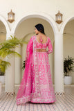 Hot Pink Royal Bridal Lehenga