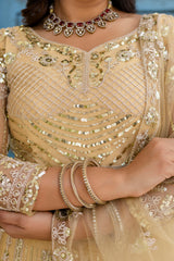 Champagne Gold Designer Lehenga