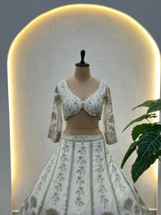 Ivory Royal Bridal Lehenga