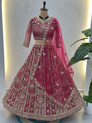 Classic Red Bridal Lehenga