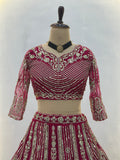 Classic Red Bridal Lehenga