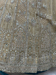 Champagne Gold Designer Lehenga