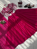 Premium Rani Pink Ethnic Outfit for Wedding & Party Wear