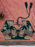 Royal Crimson Net Saree