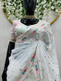 White Serenity Saree