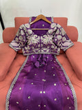 Regal Violet Elegance Saree