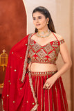 Royal Red Bridal Lehenga