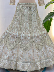 Ivory Gold Designer Lehenga