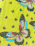Lime Green Butterfly Designer Lehenga