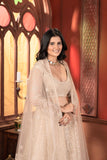 Ivory Bridal Lehenga with Heavy Heritage Embroidery