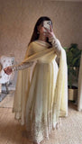 Premium Light Yellow Anarkali for Wedding & Festive Wear