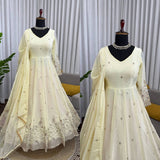 Premium Light Yellow Anarkali for Wedding & Festive Wear