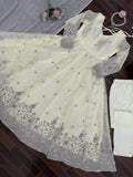 Premium Light Yellow Anarkali for Wedding & Festive Wear