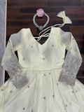 Premium Light Yellow Anarkali for Wedding & Festive Wear