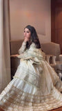 Premium Cream Anarkali Suit for Festive & Wedding Wear