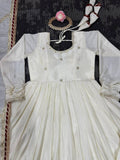 Premium Cream Anarkali Suit for Festive & Wedding Wear