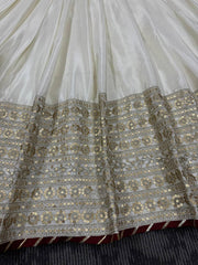 Premium Cream Anarkali Suit for Festive & Wedding Wear