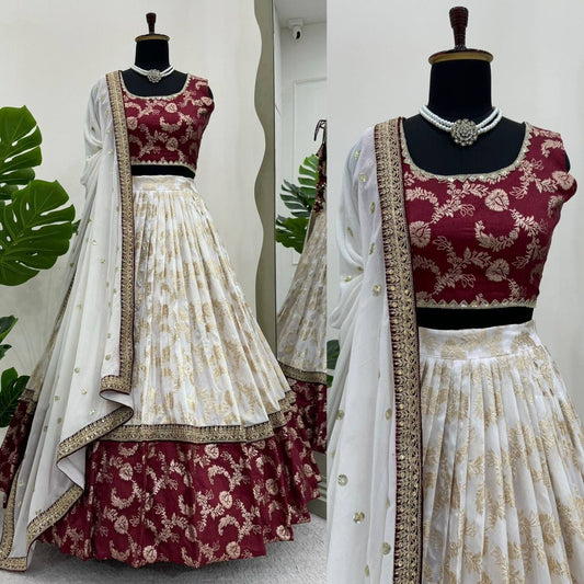 Premium Festive Lehenga Set with Designer Dupatta