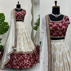 Premium Festive Lehenga Set with Designer Dupatta