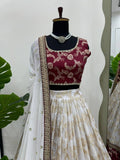Premium Festive Lehenga Set with Designer Dupatta