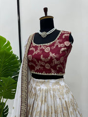 Premium Festive Lehenga Set with Designer Dupatta