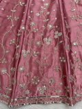 Timeless Blush Pink Ethnic Ensemble with Floral Detailing