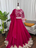 Premium Rani Pink Ethnic Outfit for Wedding & Party Wear