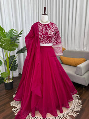 Premium Rani Pink Ethnic Outfit for Wedding & Party Wear