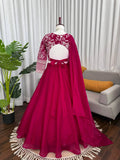 Premium Rani Pink Ethnic Outfit for Wedding & Party Wear