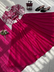 Premium Rani Pink Ethnic Outfit for Wedding & Party Wear