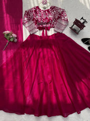 Premium Rani Pink Ethnic Outfit for Wedding & Party Wear