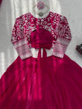 Premium Rani Pink Ethnic Outfit for Wedding & Party Wear